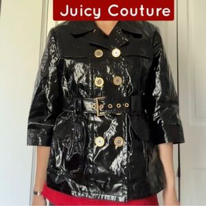 Vintage Juicy Couture 3/4 sleeve Raincoat 2008